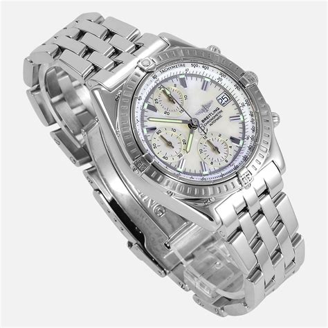 breitling mother of pearl face